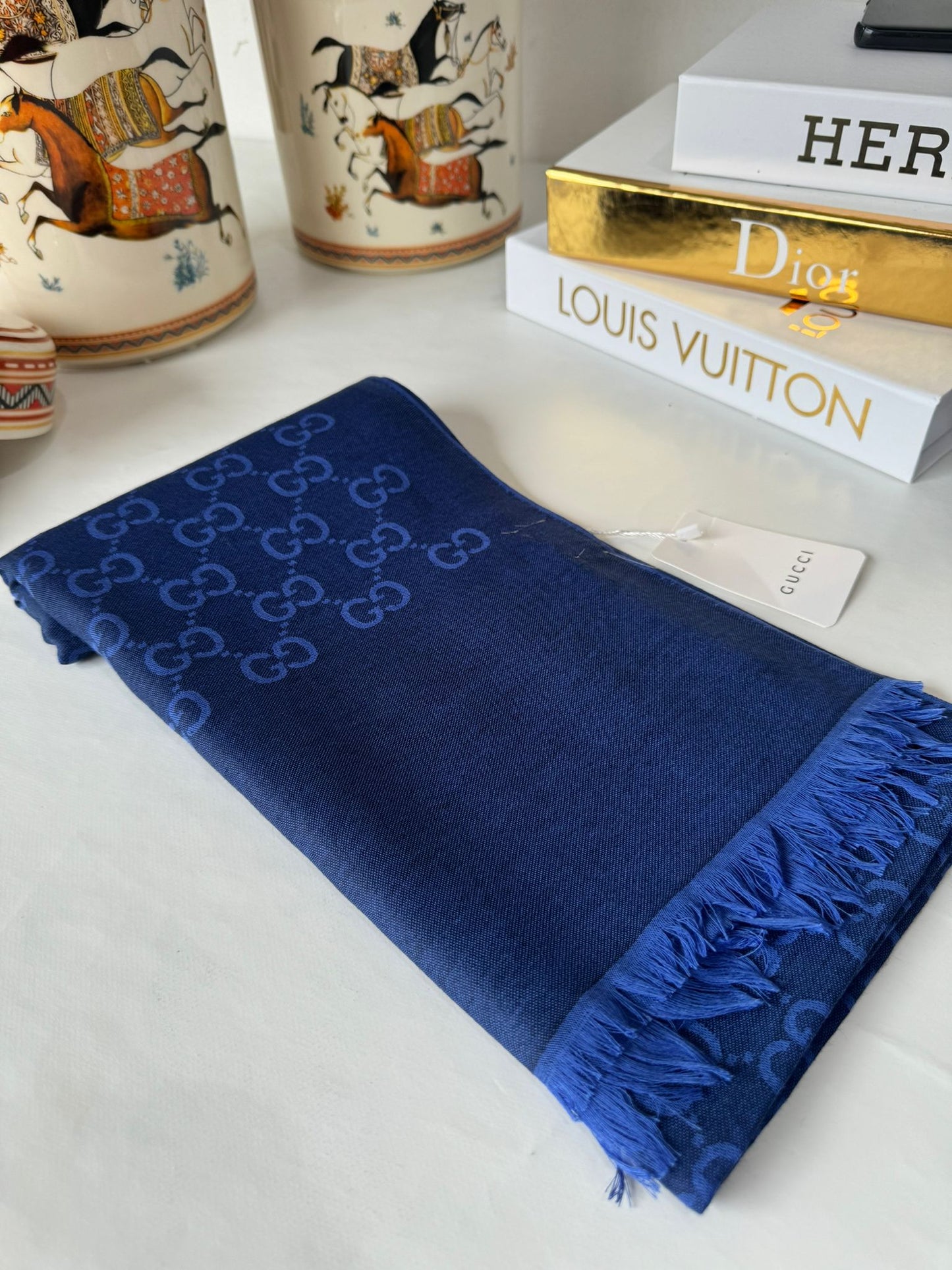 Gucci İthal Pamuk Yün İpek 544330 - Saks