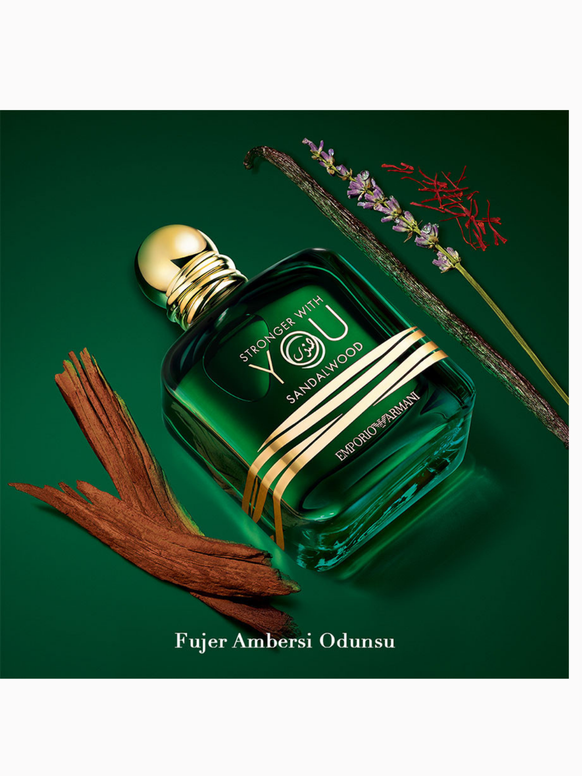 Armani Stronger With You Sandalwood - Eau De Erkek Tester Parfüm 100 ML