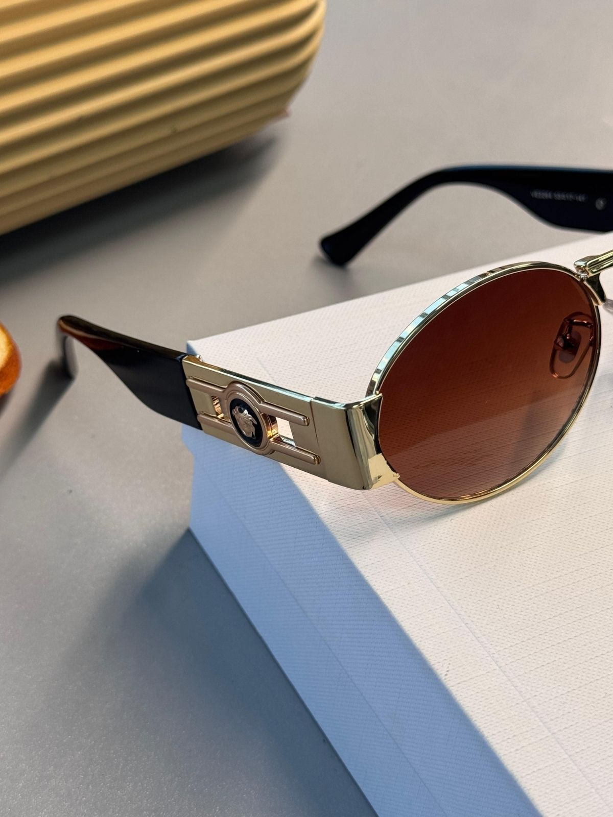 Versace VE2264 Medusa Icon Güneş Gözlüğü- Kahve