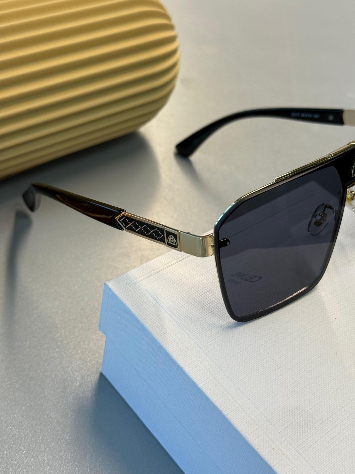 Maybach Eyewear Exelero Unisex Güneş Gözlüğü - Siyah Silver