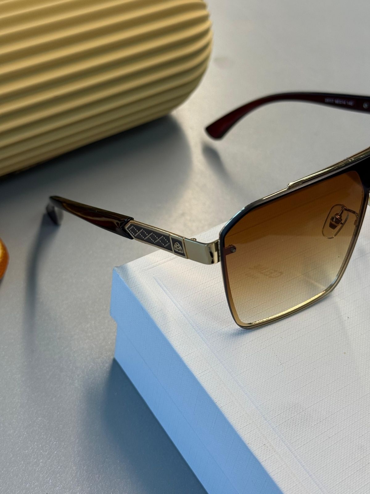 Maybach Eyewear Exelero Unisex Güneş Gözlüğü - Kahve