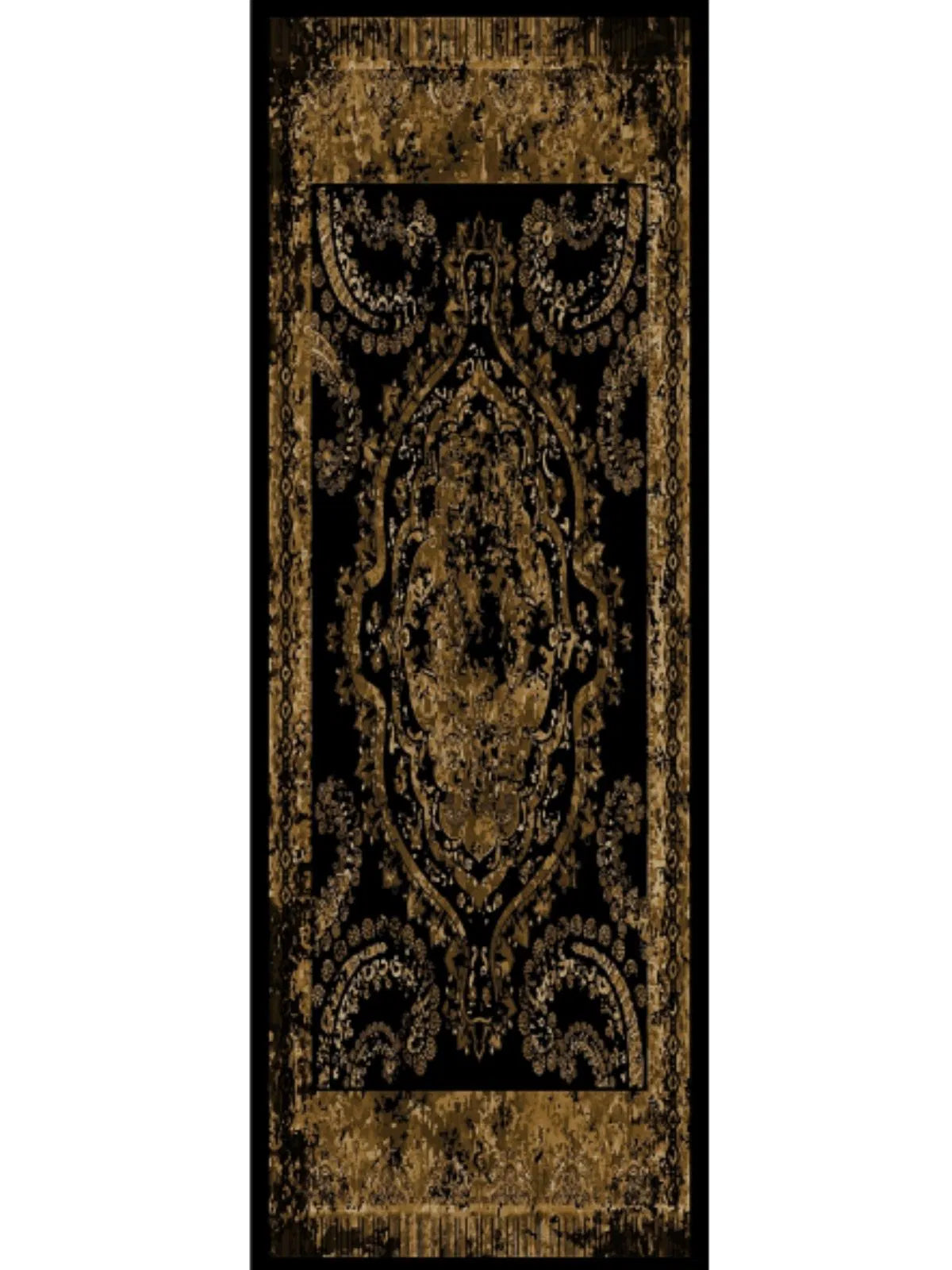 Derin Yansıma Desen Şal 469-017 – V-11 – Altın Bronz