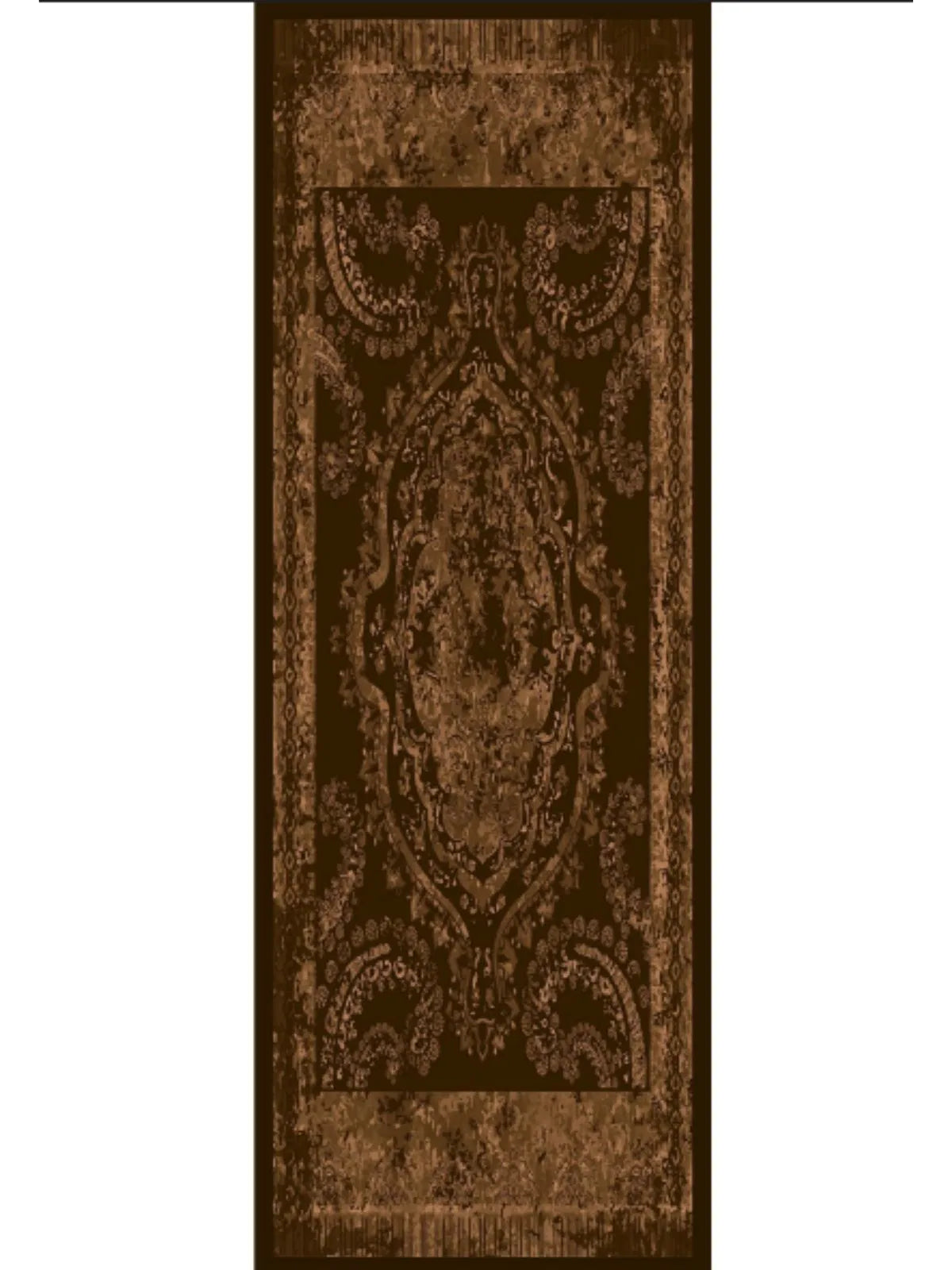 Derin Yansıma Desen Şal 469-017 – V-1 – Acı Kahve