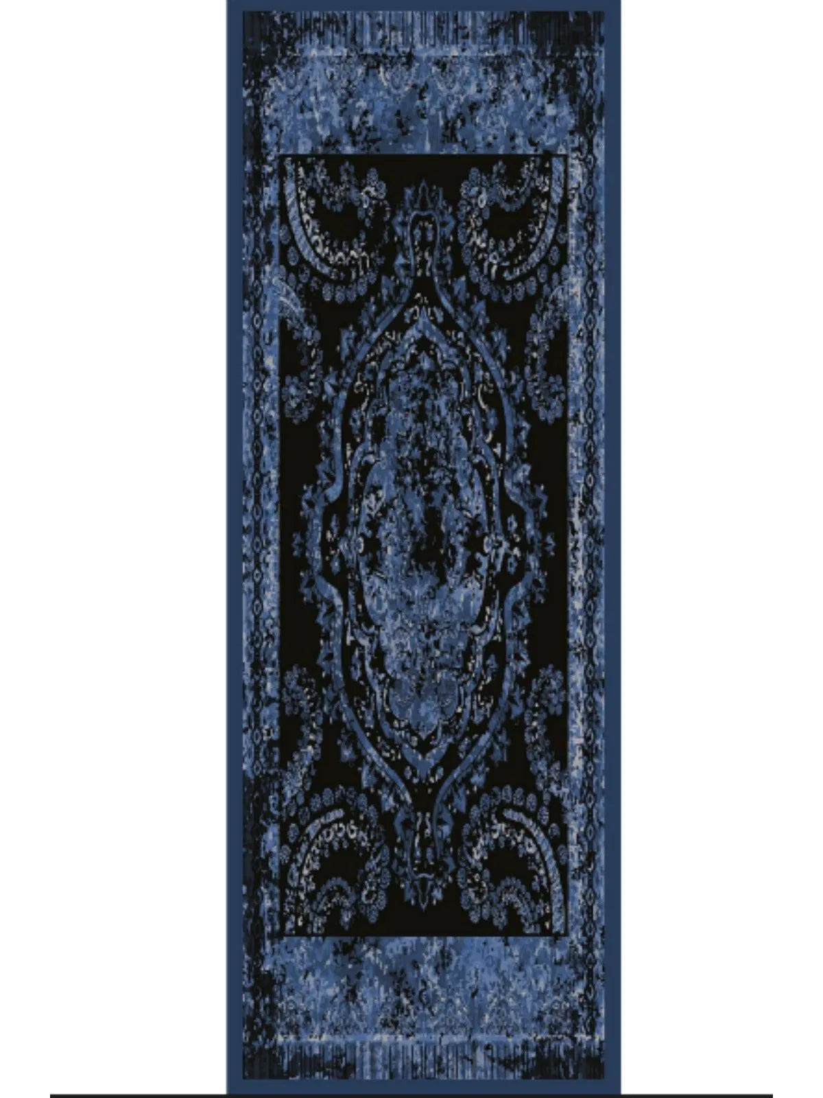 Derin Yansıma Desen Şal 469-017 – V-3 – Gök Mavi