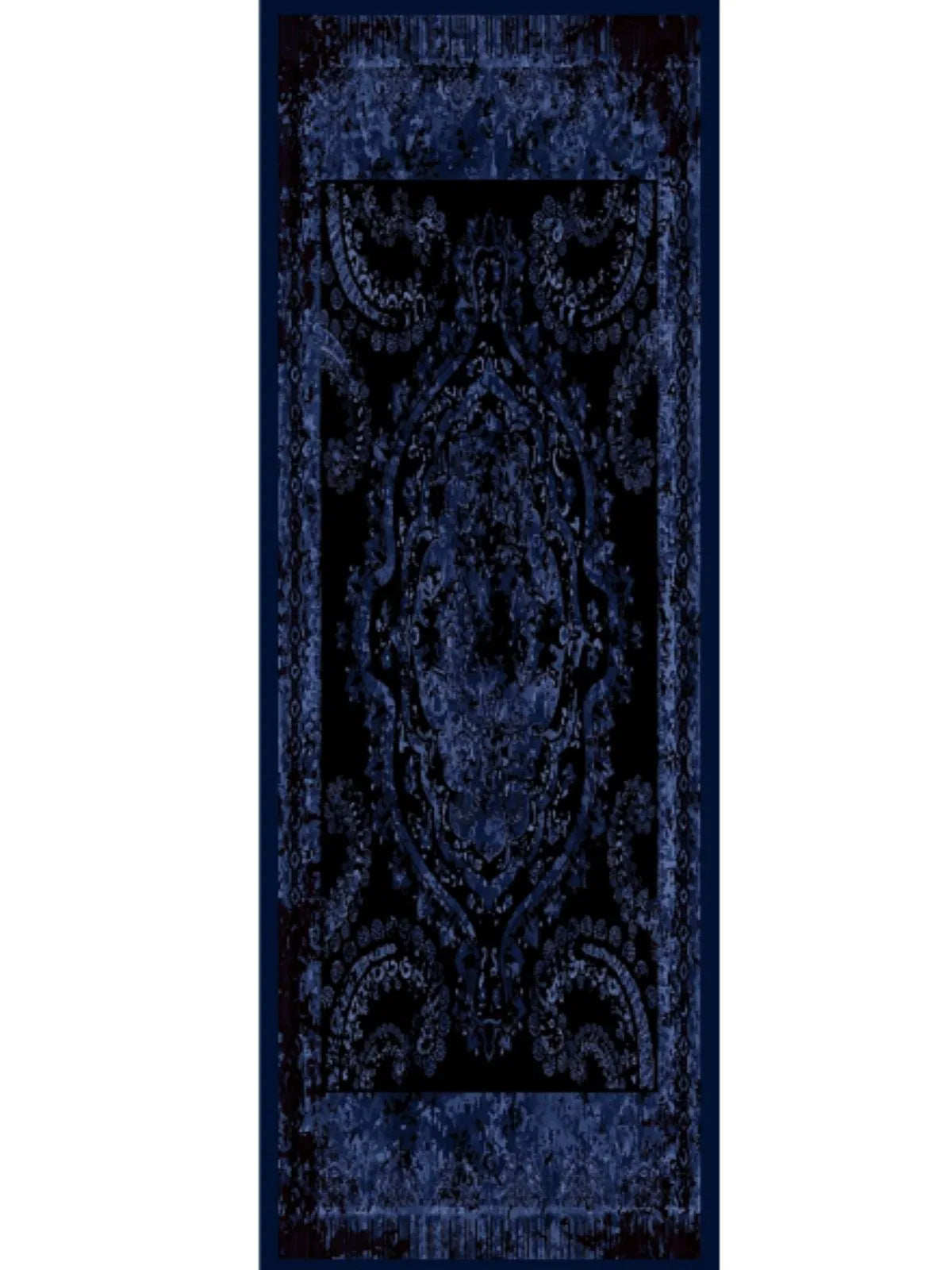 Derin Yansıma Desen Şal 469-017 – V-6 – Derin mavi