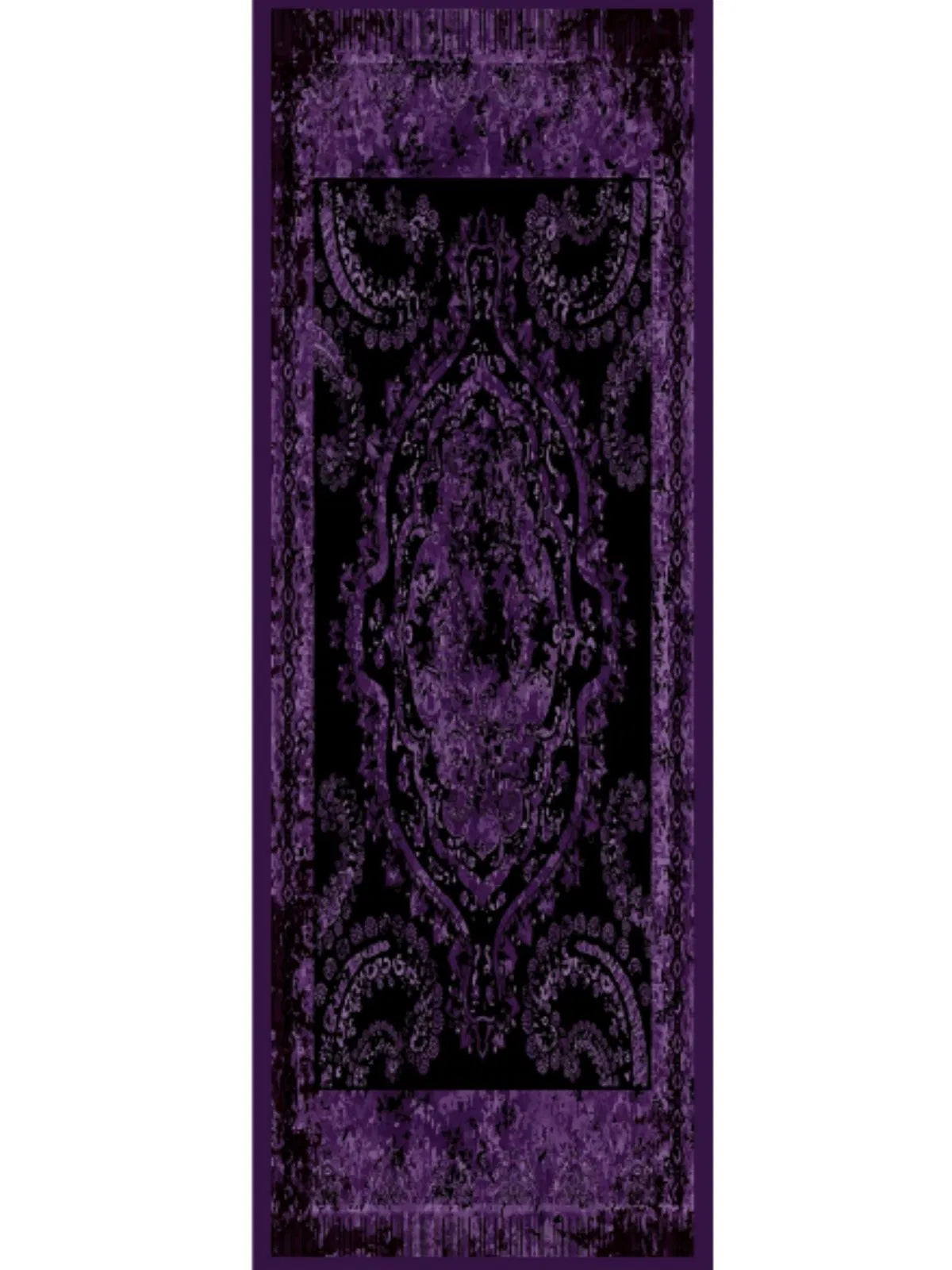 Derin Yansıma Desen Şal 469-017 – V-8 – Derin Mor