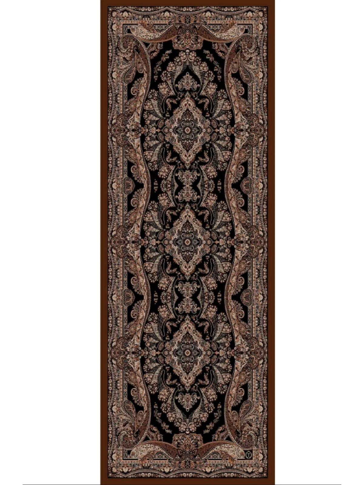 Ravza Desen Şal 469-019 – V-2 – Karamel