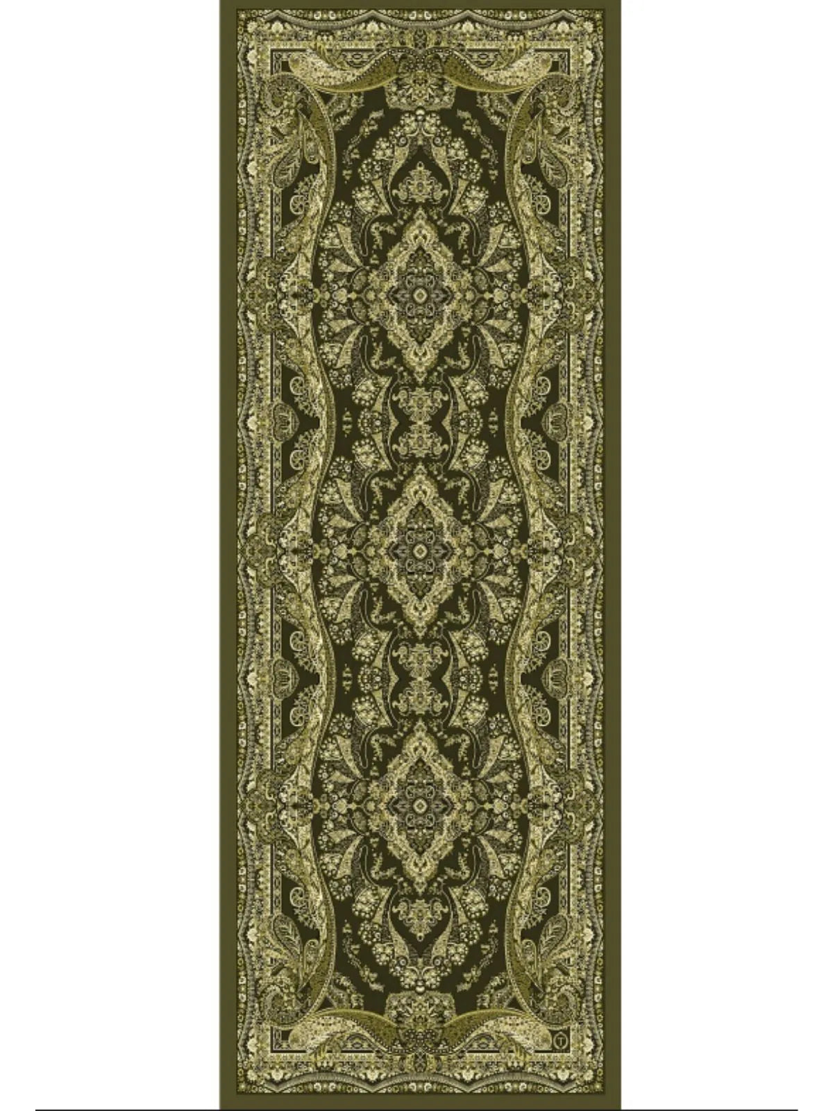 Ravza Desen Şal 469-019 – V-11 – Yağ Yeşili