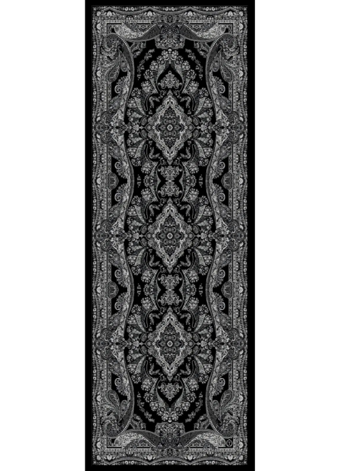 Ravza Desen Şal 469-019 – V-4 – Siyah