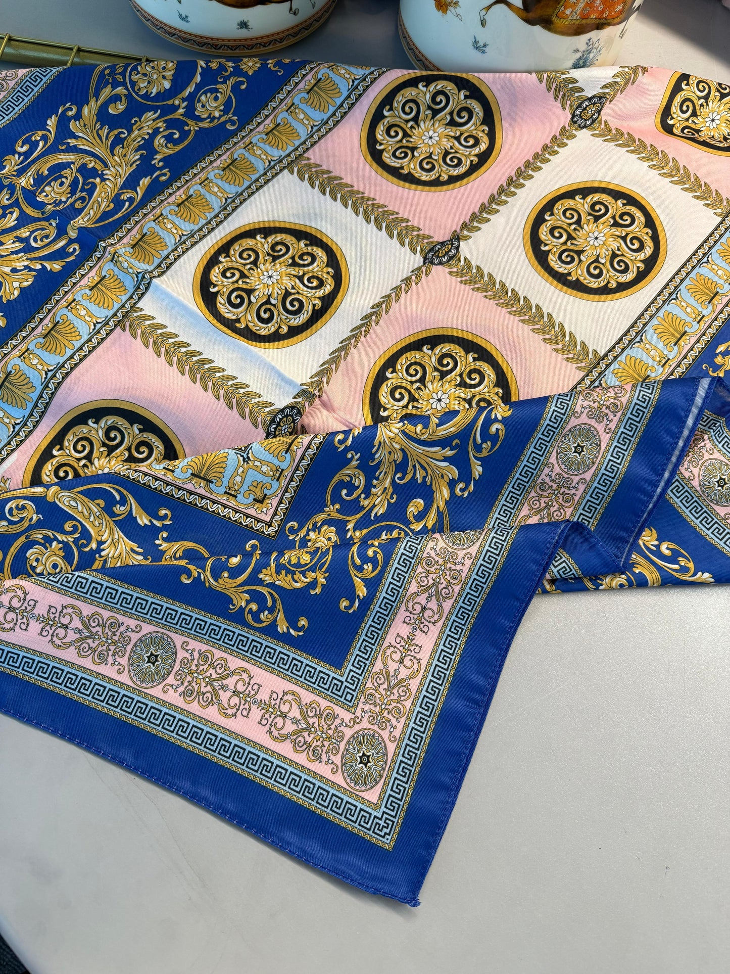 Versace Pamuk Soft Şal 61535 - Soft Pembe