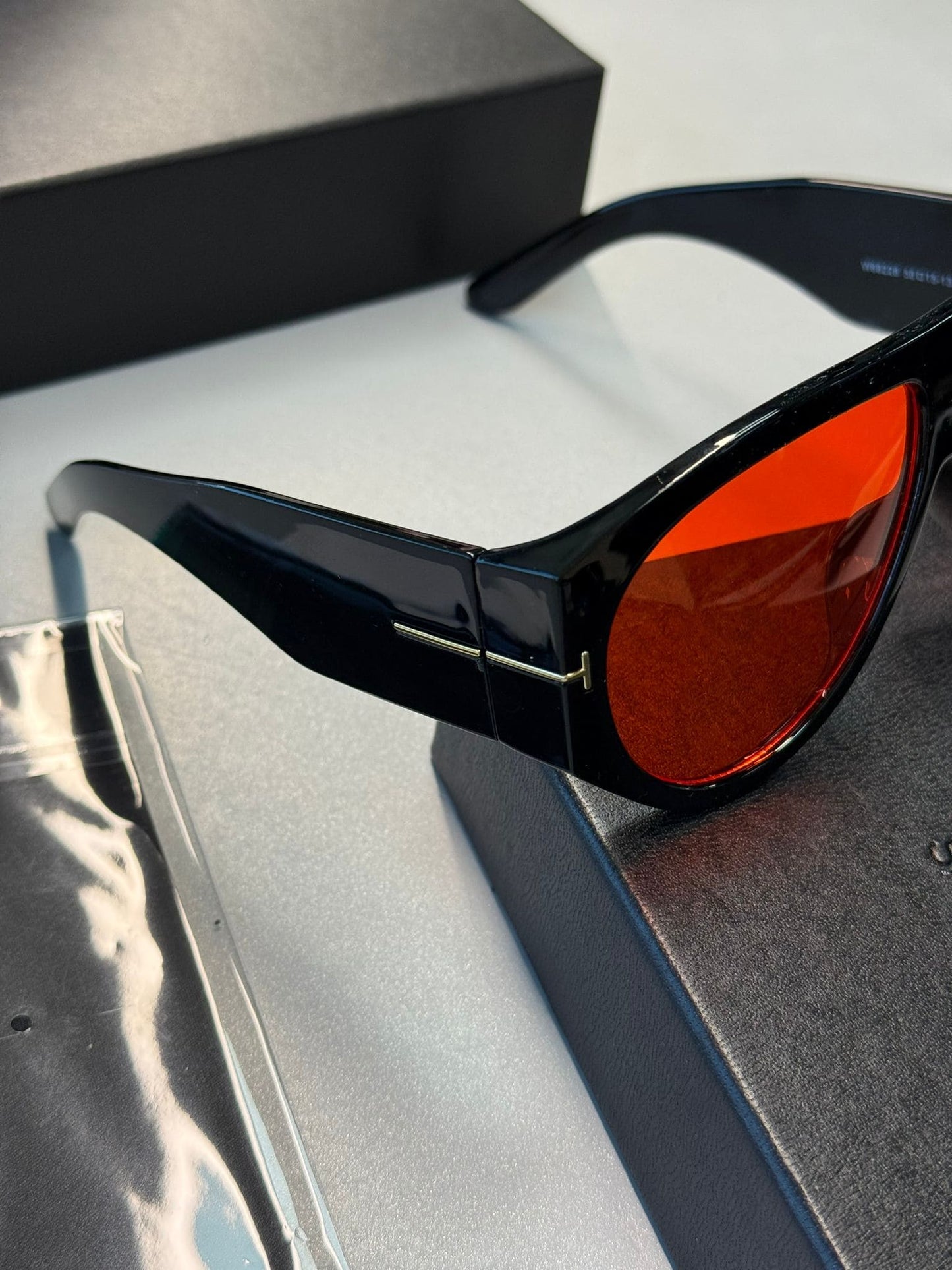 Tom Ford Original Premium Full Set Unisex Güneş Gözlüğü -Kırmızı