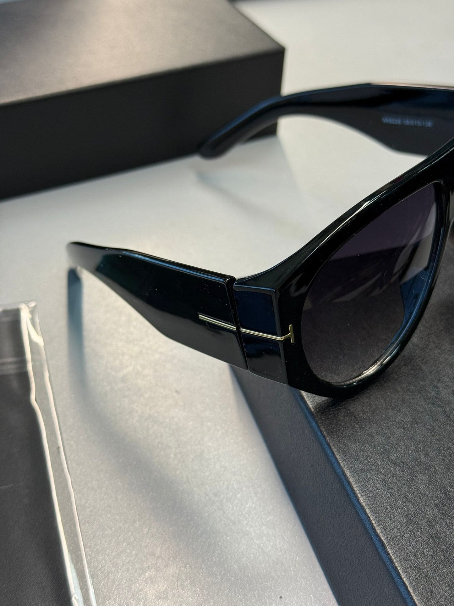 Tom Ford Original Premium Full Set Unisex Güneş Gözlüğü - Siyah