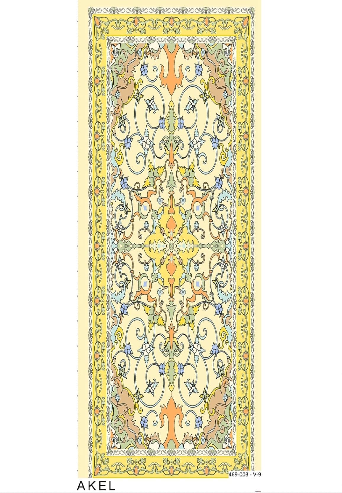 Zerefşan Şal Serisi- 469-003- V-9 - Ayçiçeği