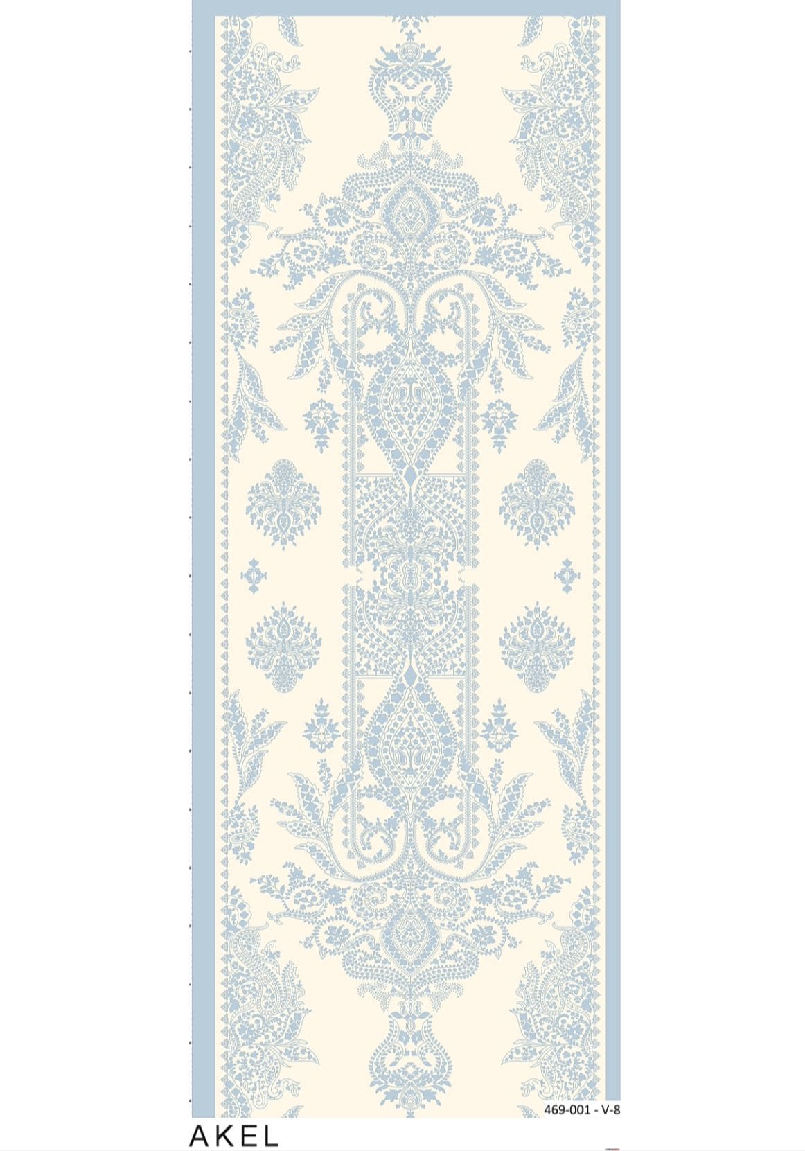 Havai Şal Serisi- 469-001- V-8- Buz Mavi