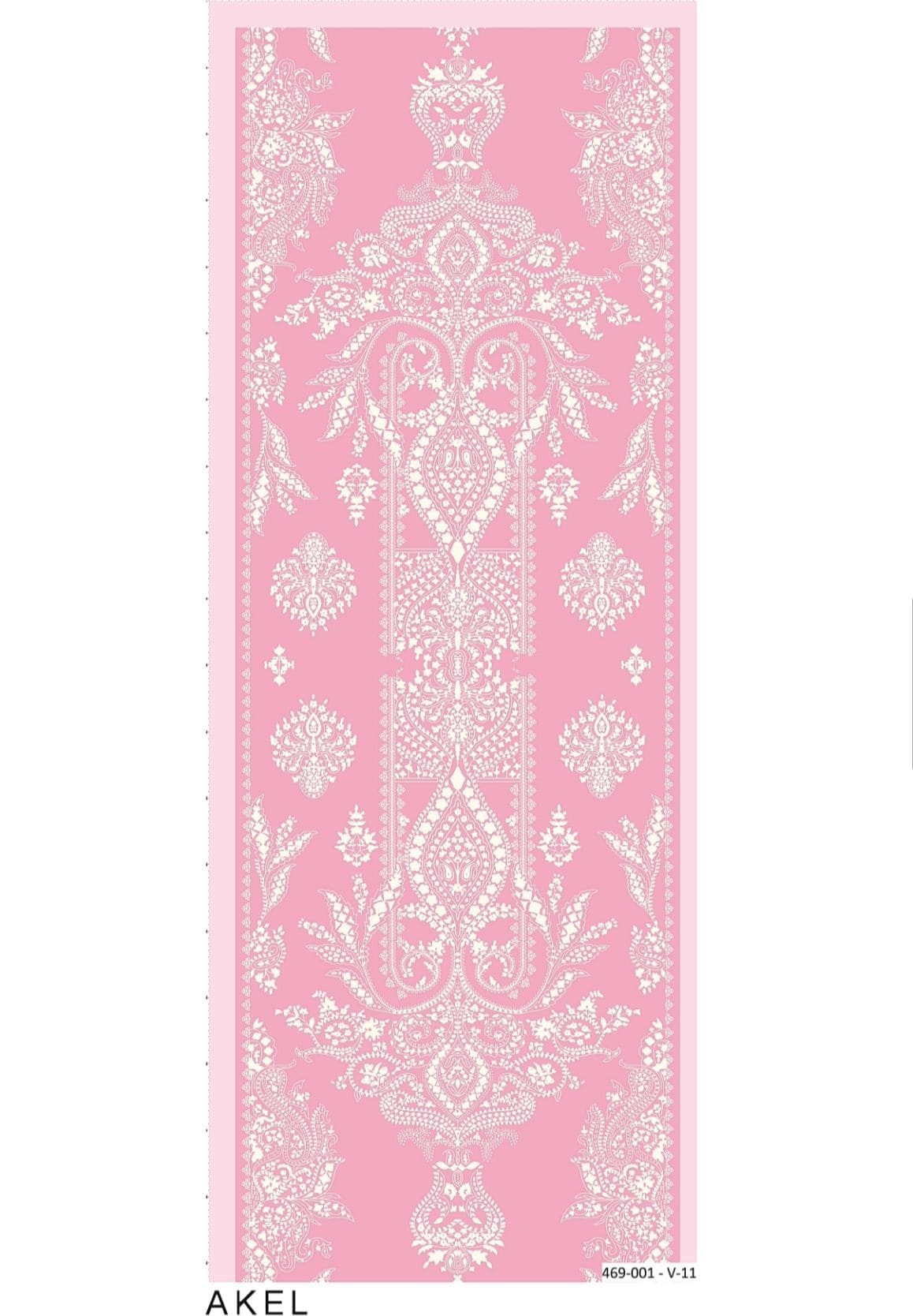 Havai Şal Serisi- 469-001- V-11- Pembe Rüya