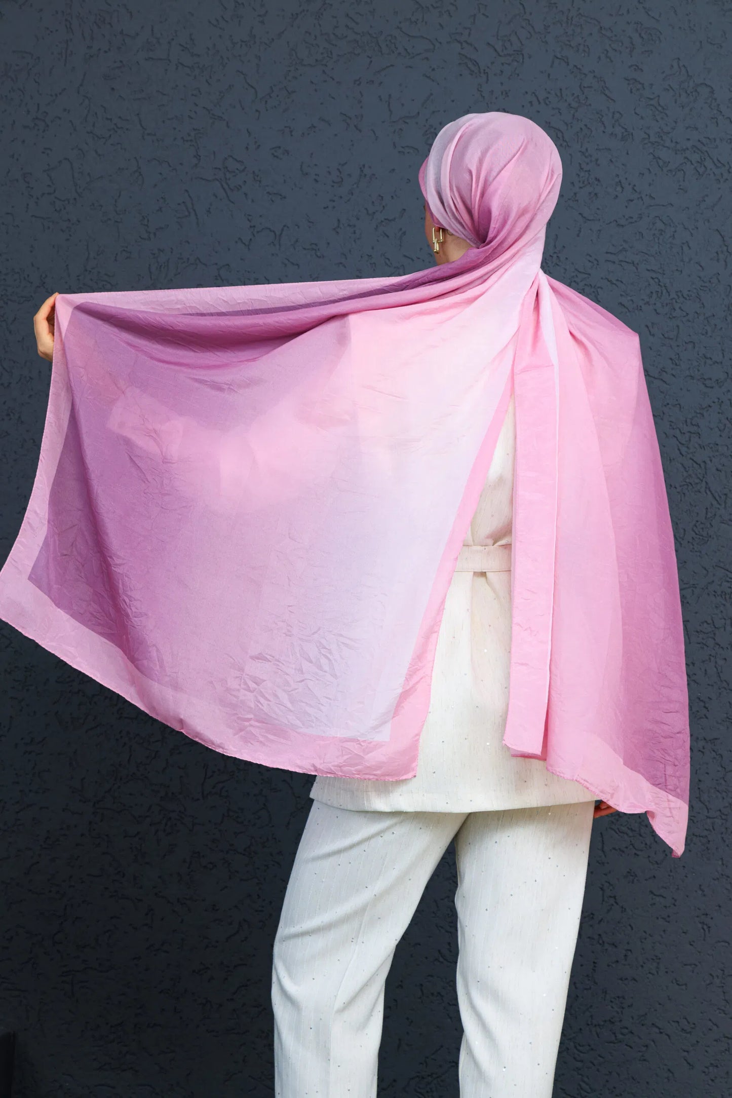Lodos Şal Serisi- Z-2240 – V-25 – Derin Pembe