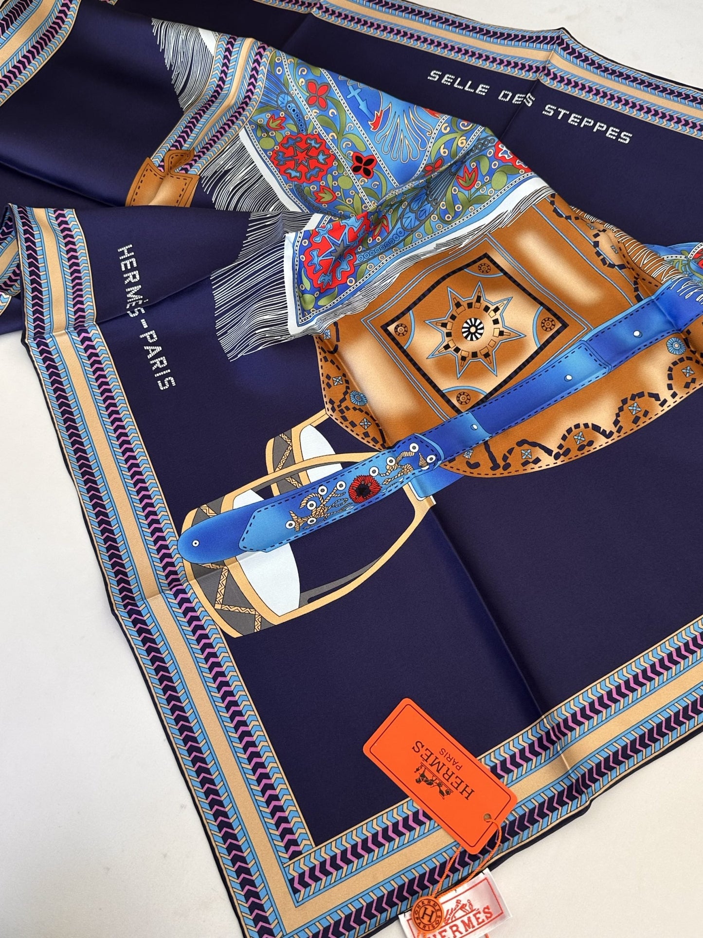 İthal İpek Hermes Eşarp 61001