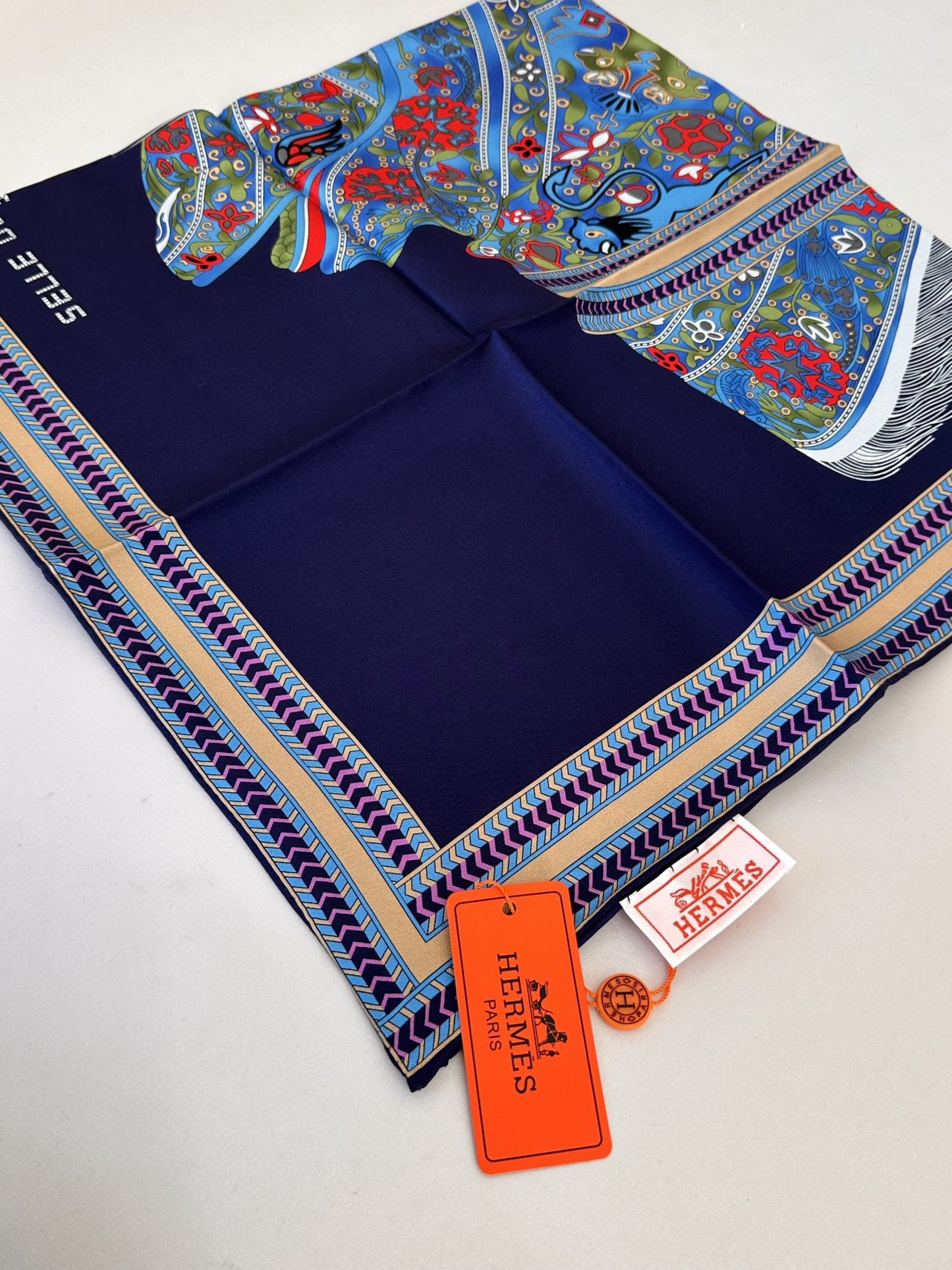 İthal İpek Hermes Eşarp 61001