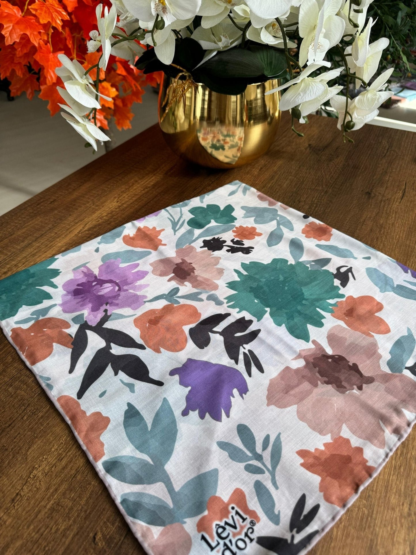 LEVİDOR Cotton Eşarp 16386 - Mint
