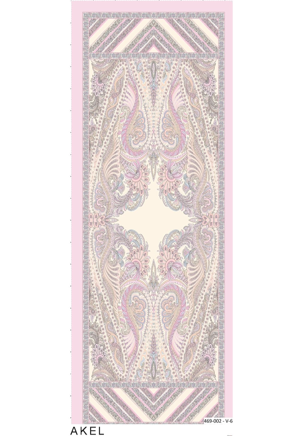 New Zuhur Şal Serisi- 469-002- V-6- Leylak