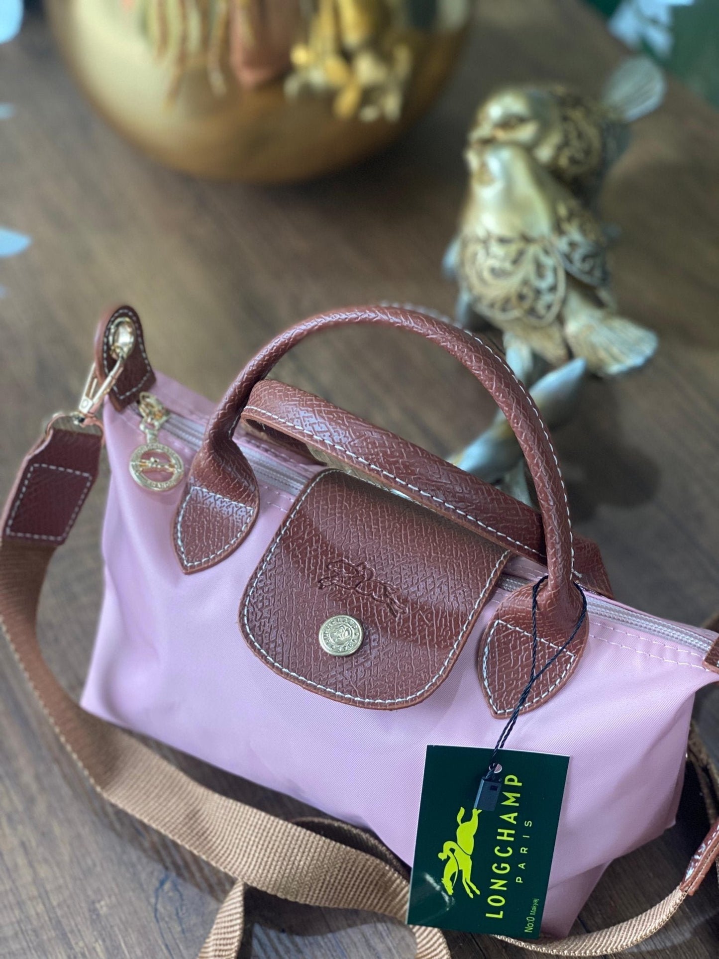 Longchamp Mini Çanta - Pudra