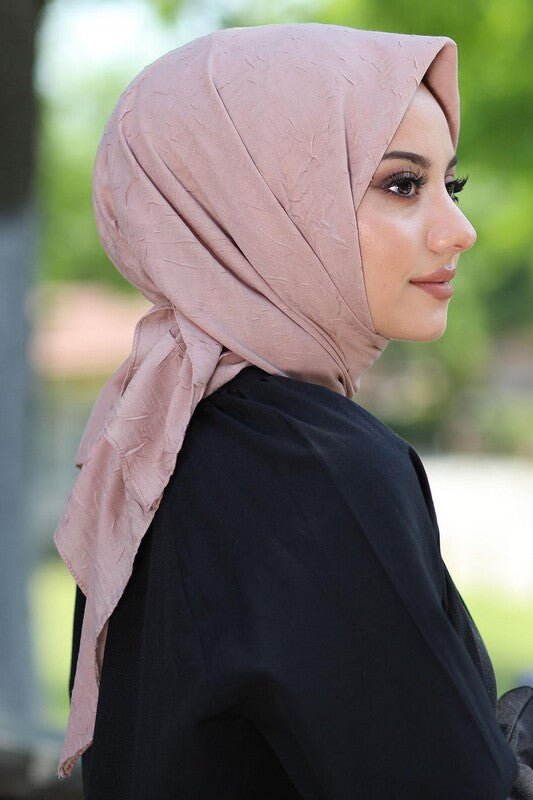 Organic Bambu Eşarp - pudura