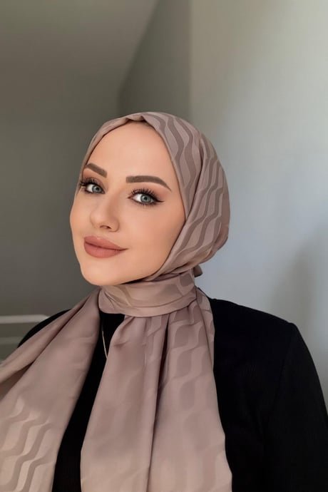 Su Yolu Pamuk Jakar Şal - Sütlü Kahve