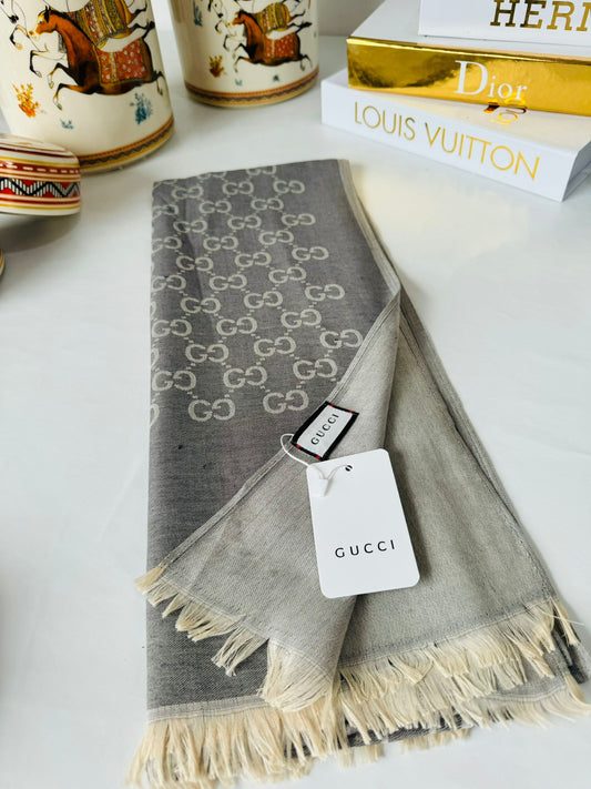 Gucci İthal Pamuk Yün İpek 544330 - Gri
