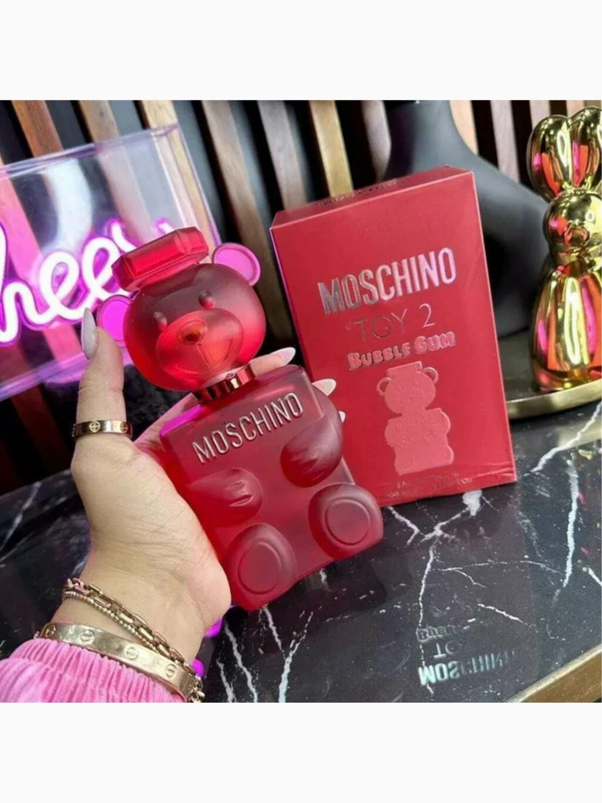 Moschino Toy 2 Bubble Gum Red -Eau De Kadın Tester  Edp Parfüm 100 ML