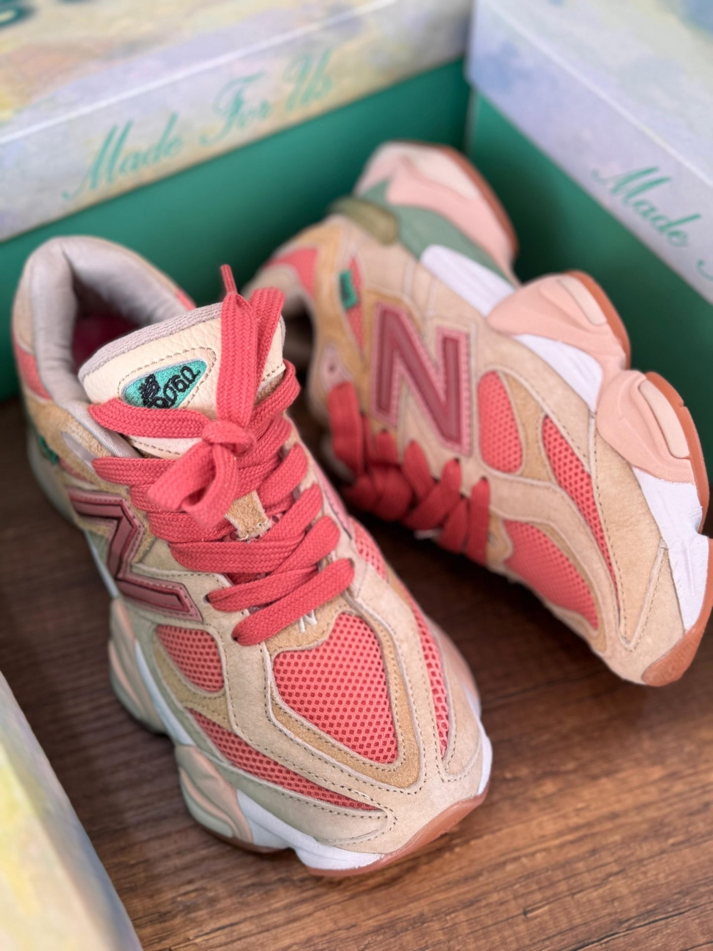 New Balance İthal - Pembe - 9060 - 37