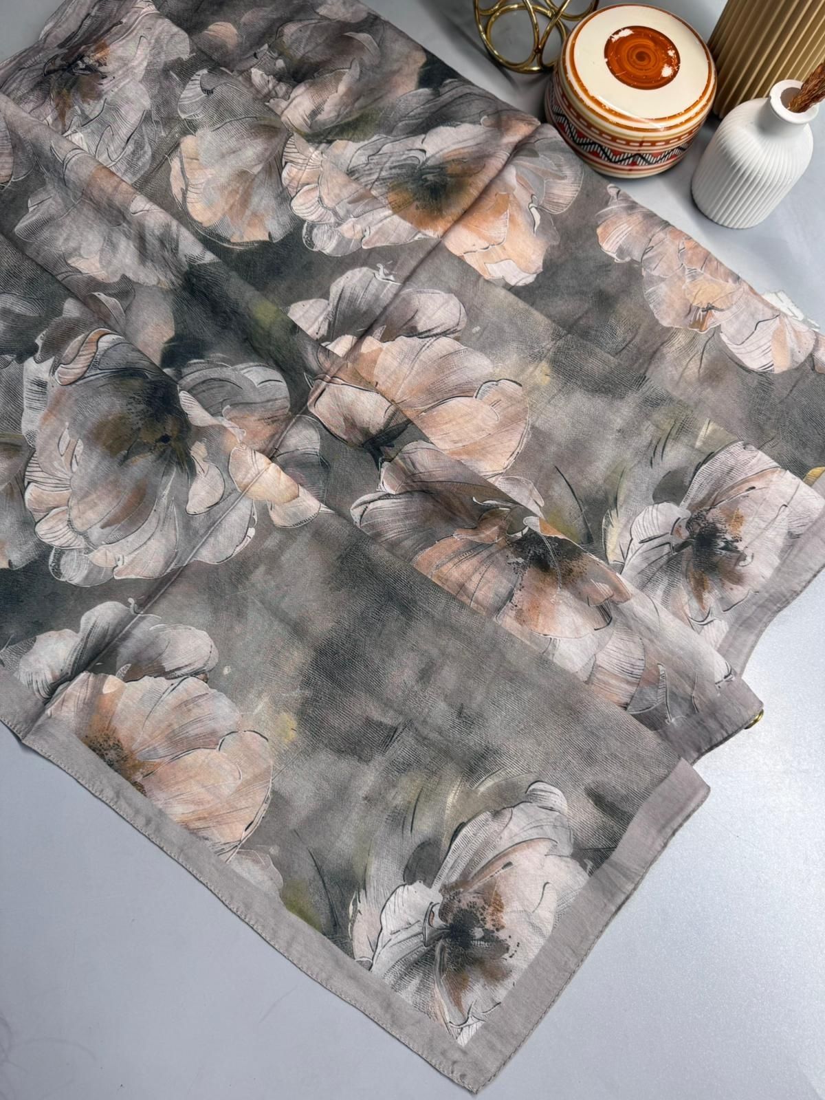 Zemheri Desen Şal 469-023 – V-4 – Dumanlı Gri