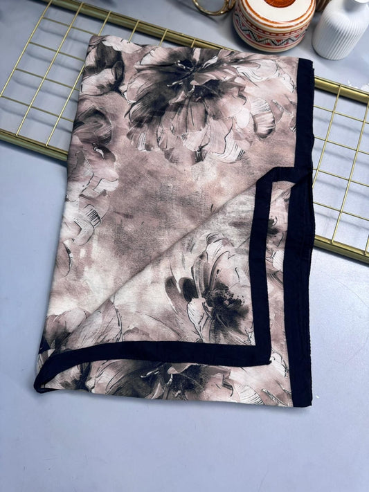 Zemheri Desen Şal 469-023 – V-1 – Dumanlı Siyah