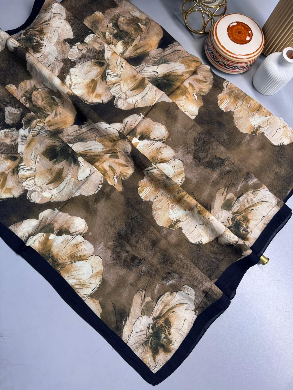 Zemheri Desen Şal 469-023 – V-13 – Kahve