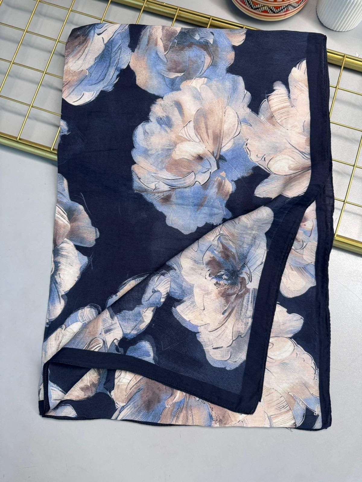 Zemheri Desen Şal 469-023 – V-19 – Okyanus Mavi