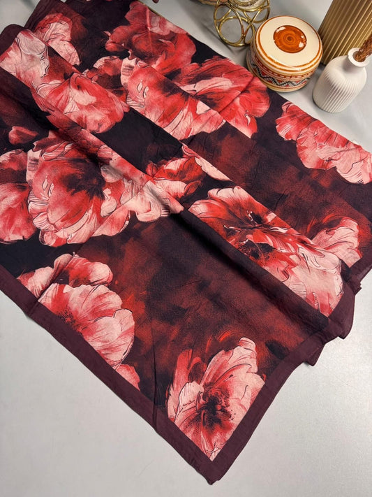 Zemheri Desen Şal 469-023 – V-15 – Bordo