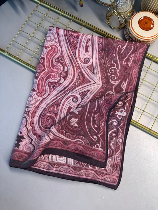 Mirşah Desen Şal 469-021 – V-3 – Vişne Çürüğü