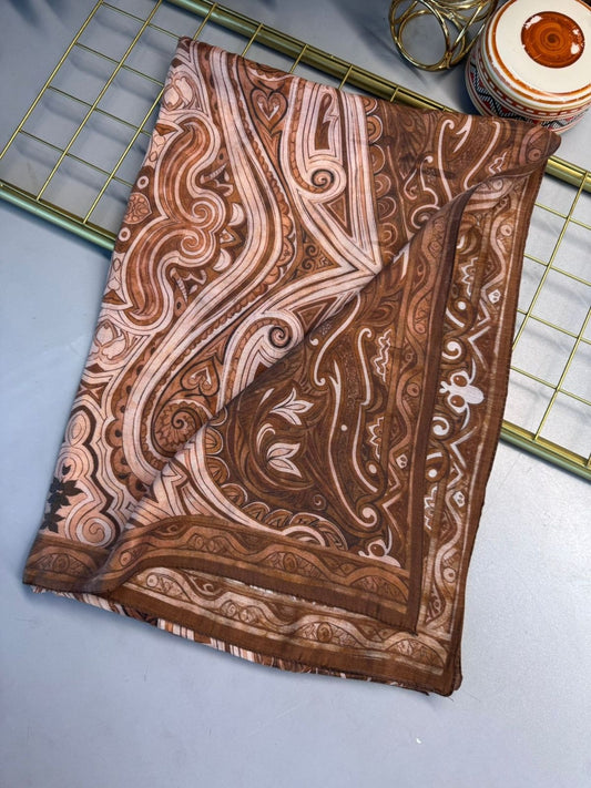 Mirşah Desen Şal 469-021 – V-12 – Taba