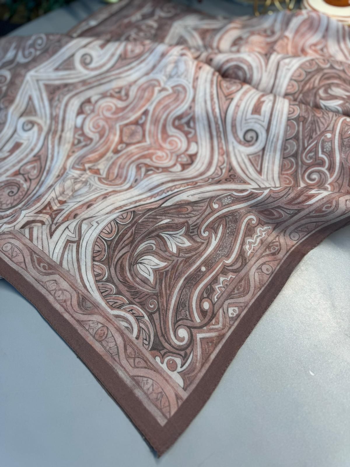 Mirşah Desen Şal 469-021 – V-14 – Gül Kurusu