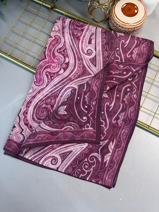 Mirşah Desen Şal 469-021 – V-15 – Mürdüm