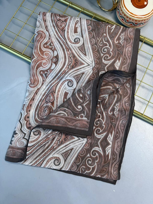 Mirşah Desen Şal 469-021 – V-4 – Ağaç Kabuğu