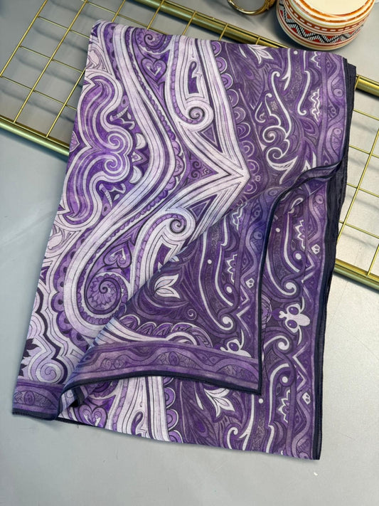 Mirşah Desen Şal 469-021 – V-13 – Leylak