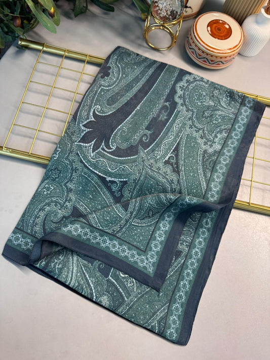 Rüya Tınısı Desen Şal 469-018 – V-18 – Petrol