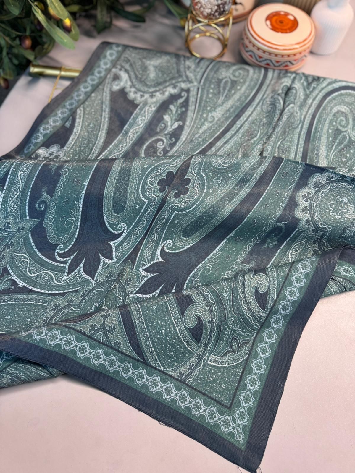 Rüya Tınısı Desen Şal 469-018 – V-18 – Petrol