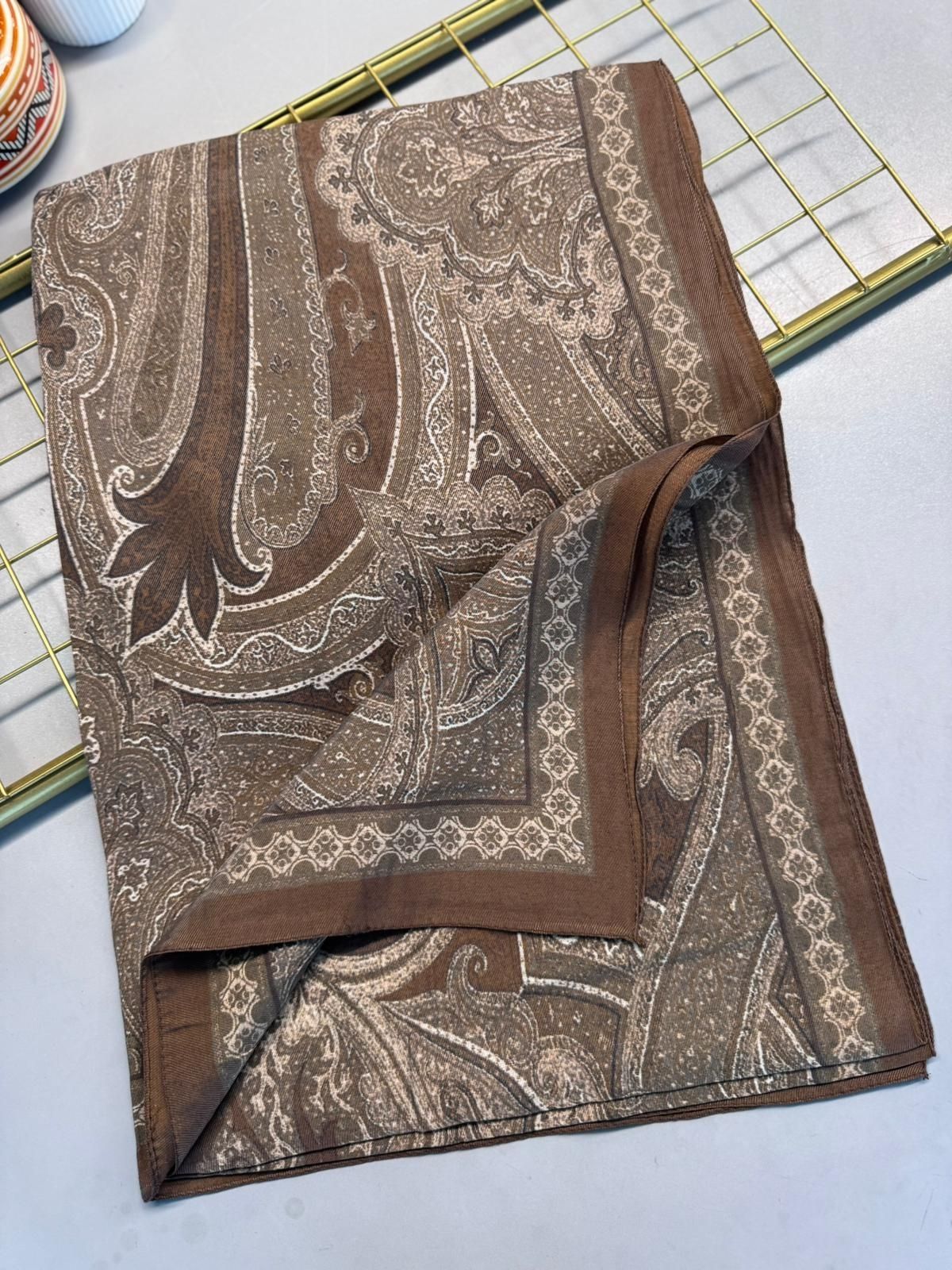 Rüya Tınısı Desen Şal 469-018 – V-5 – Karamel