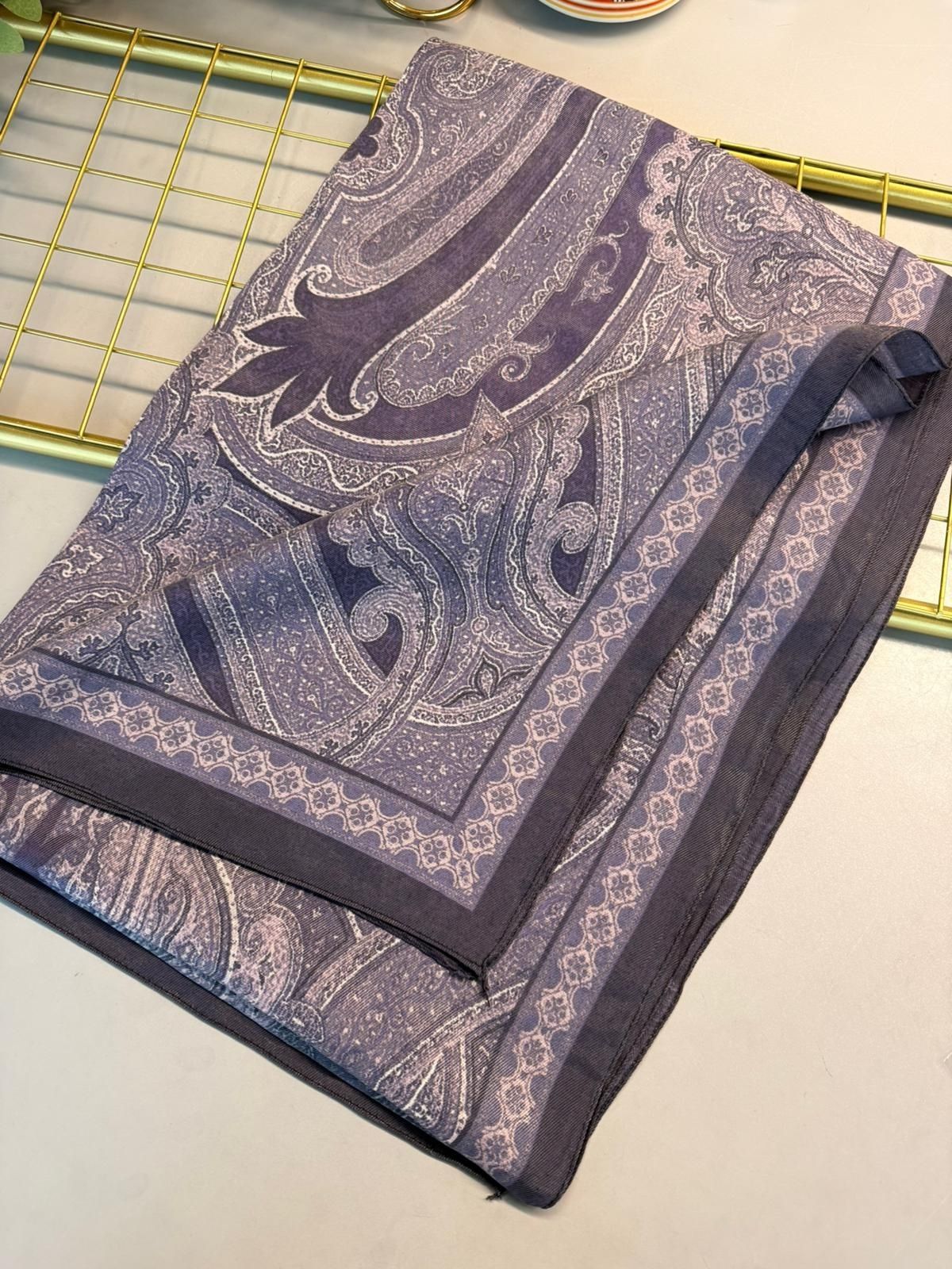 Rüya Tınısı Desen Şal 469-018 – V-15 – Eflatun