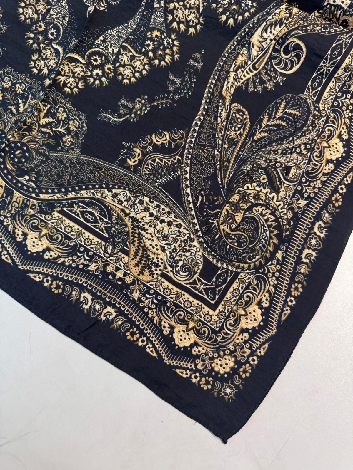 Ravza Desen Şal 469-019 – V-4 – Siyah