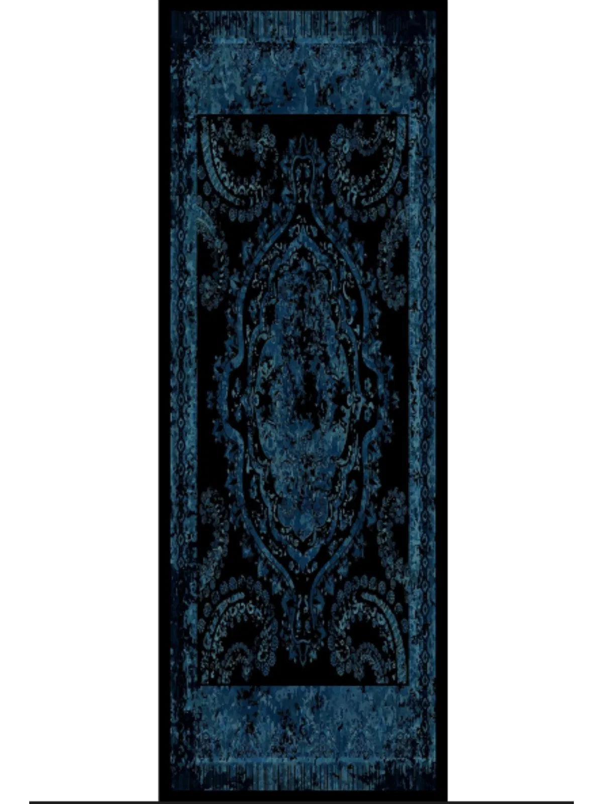 Derin Yansıma Desen Şal 469-017 – V-10 – Okyanus Mavi