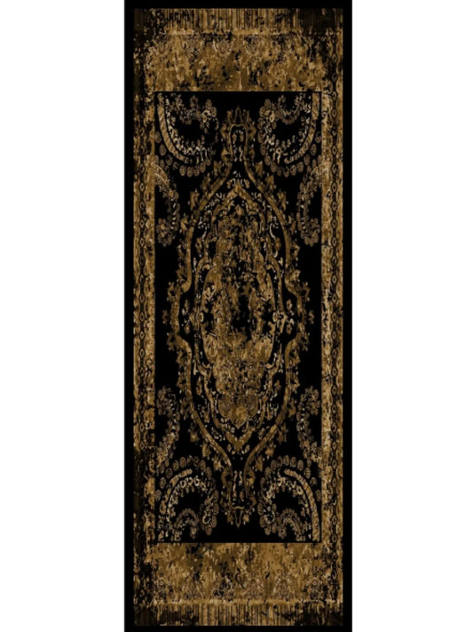 Derin Yansıma Desen Şal 469-017 – V-11 – Altın Bronz