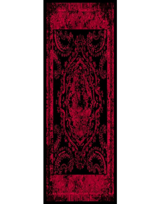 Derin Yansıma Desen Şal 469-017 – V-15 – Bordo