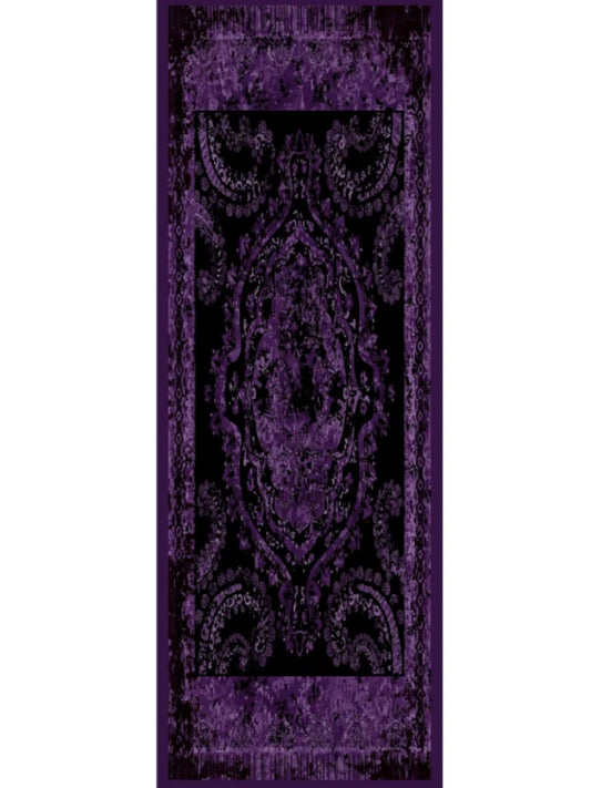 Derin Yansıma Desen Şal 469-017 – V-8 – Derin Mor